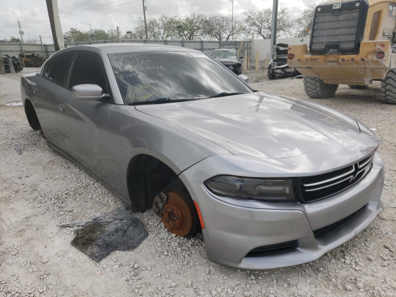 DODGE CHARGER SE 2015 with VIN 2C3CDXBG6FH762245 - Photo from auction