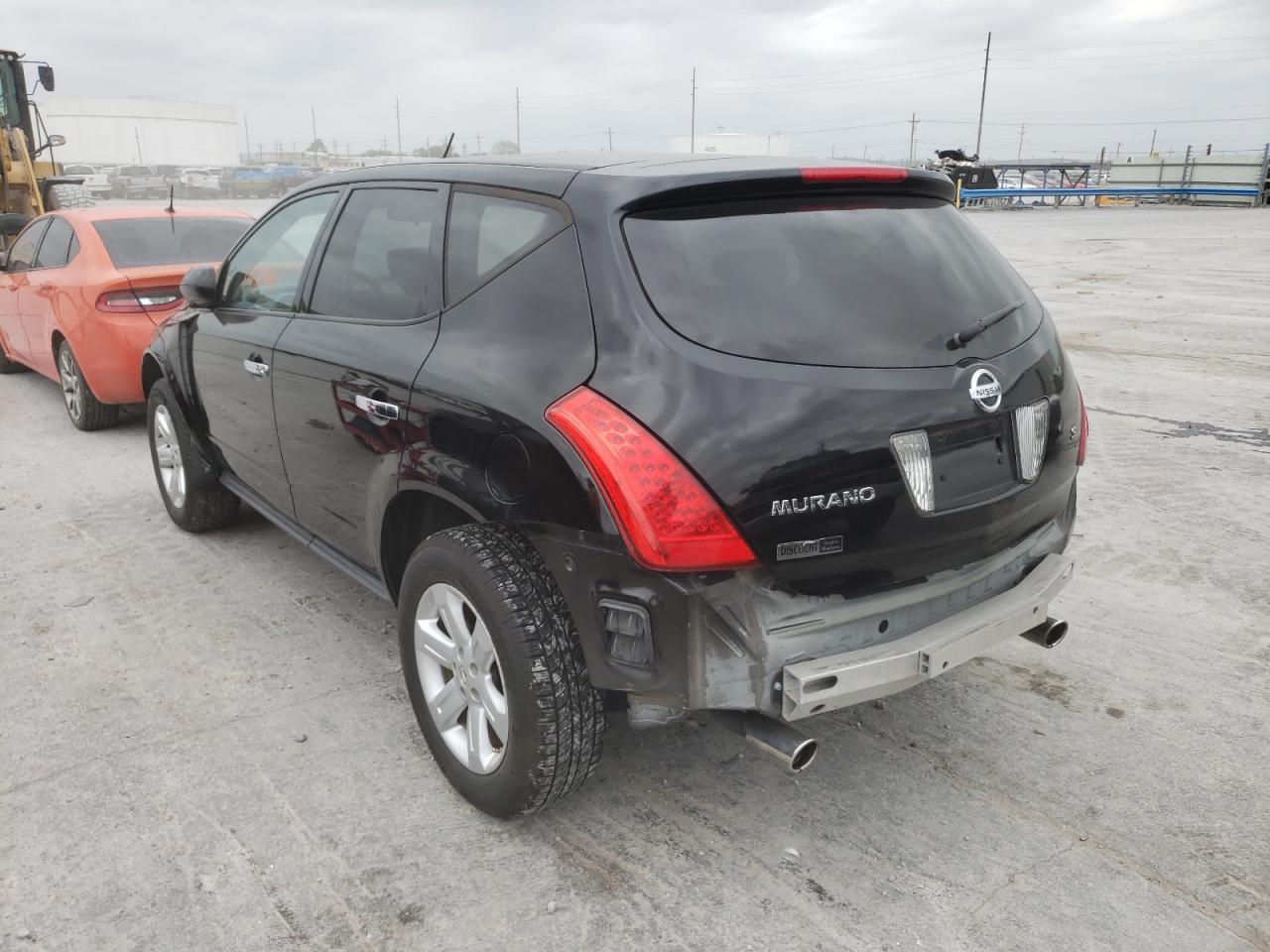 Photo 3 from auction – 2007 NISSAN MURANO SL with VIN JN8AZ08T17W521071