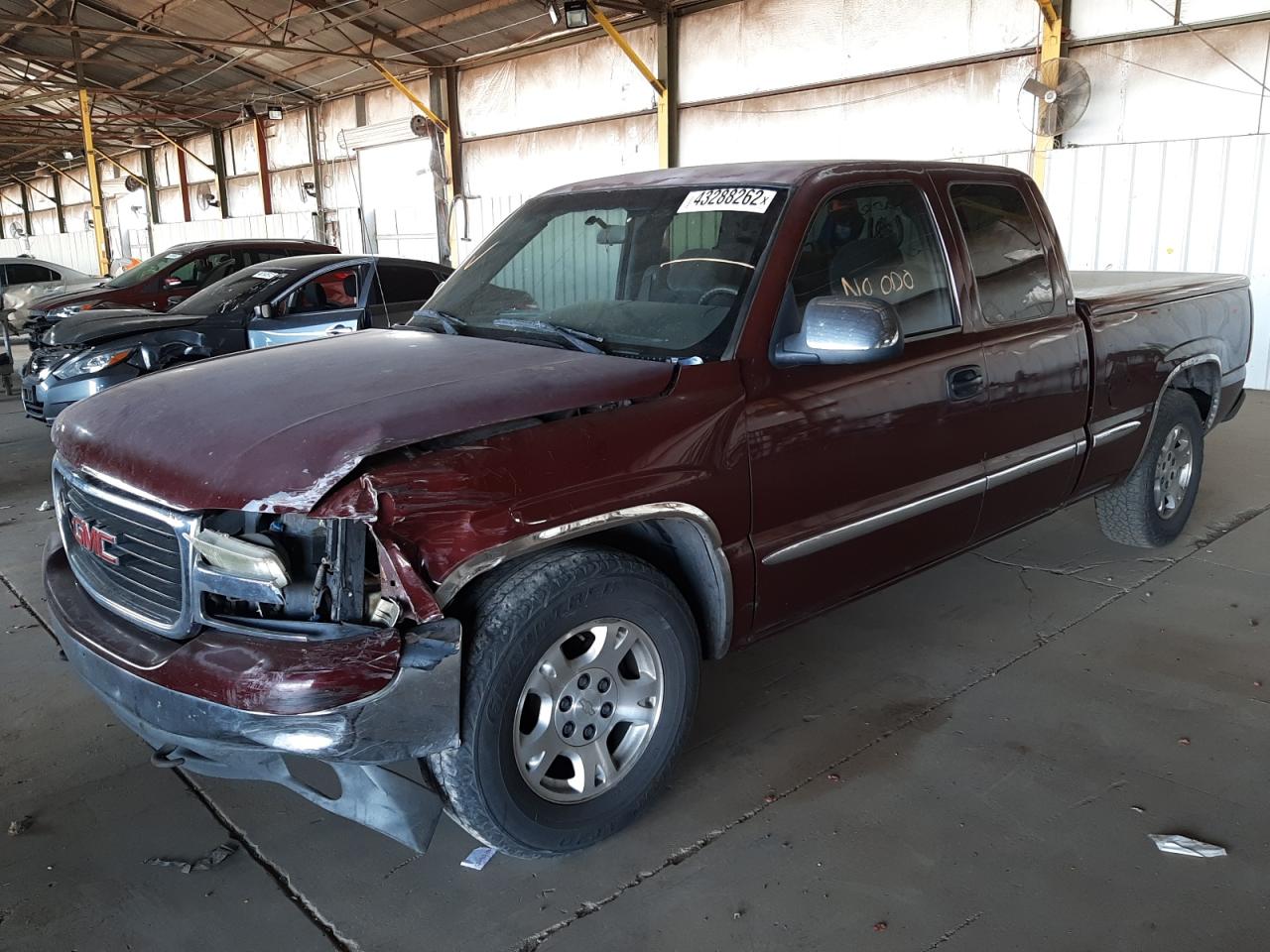 Photo 2 from auction – 2000 GMC NEW SIERRA with VIN 1GTEC19V1YZ353887