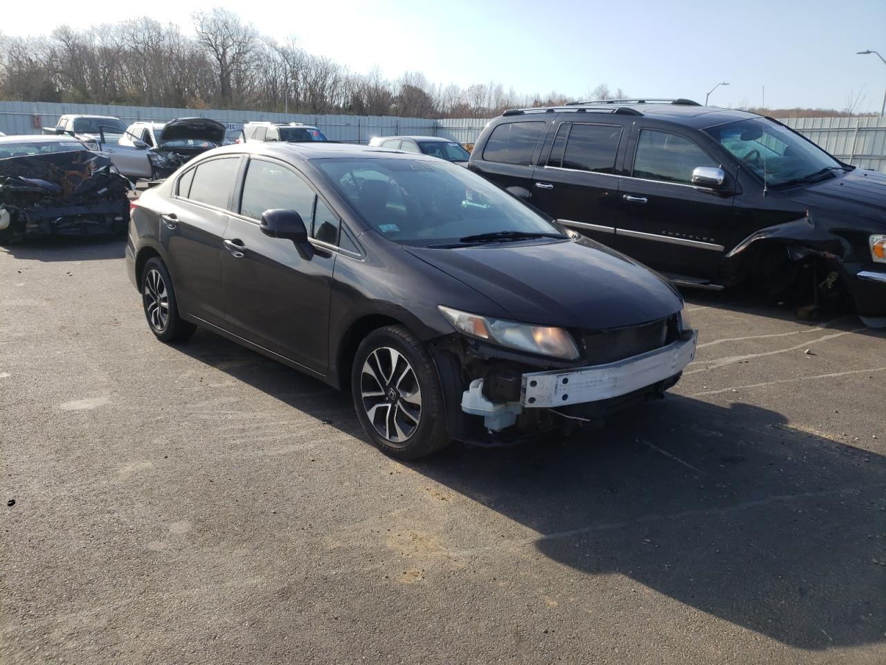 Photo 1 from auction – 2013 HONDA CIVIC EX with VIN 2HGFB2F8XDH526703