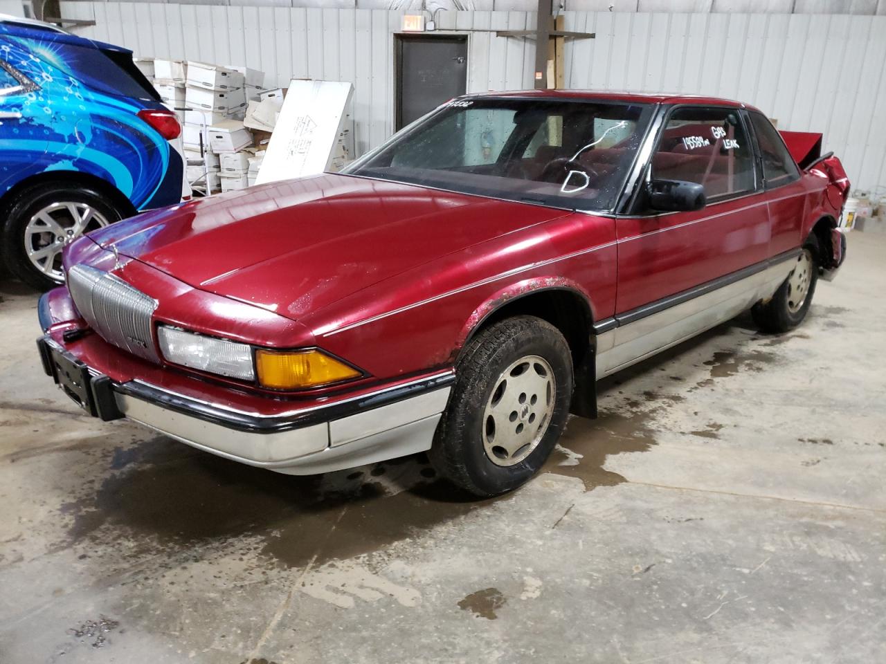 Photo 2 from auction – 1989 BUICK REGAL with VIN 2G4WD14W5K1416714