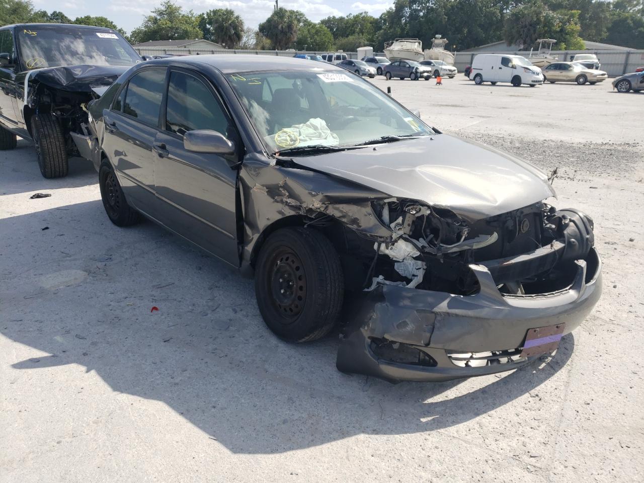 TOYOTA COROLLA CE 2007 with VIN 2T1BR30E57C805522 - Photo from auction