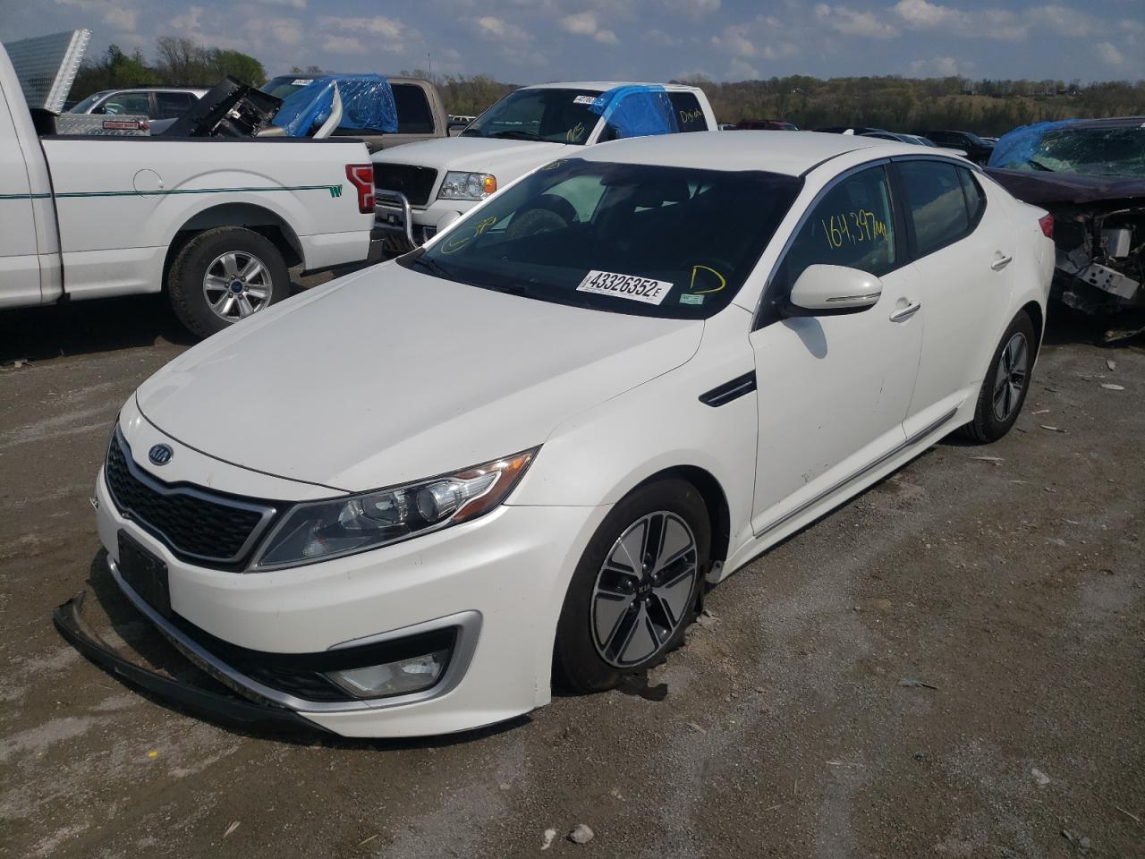Photo 2 from auction – 2012 KIA OPTIMA HYB with VIN KNAGM4AD1C5018166