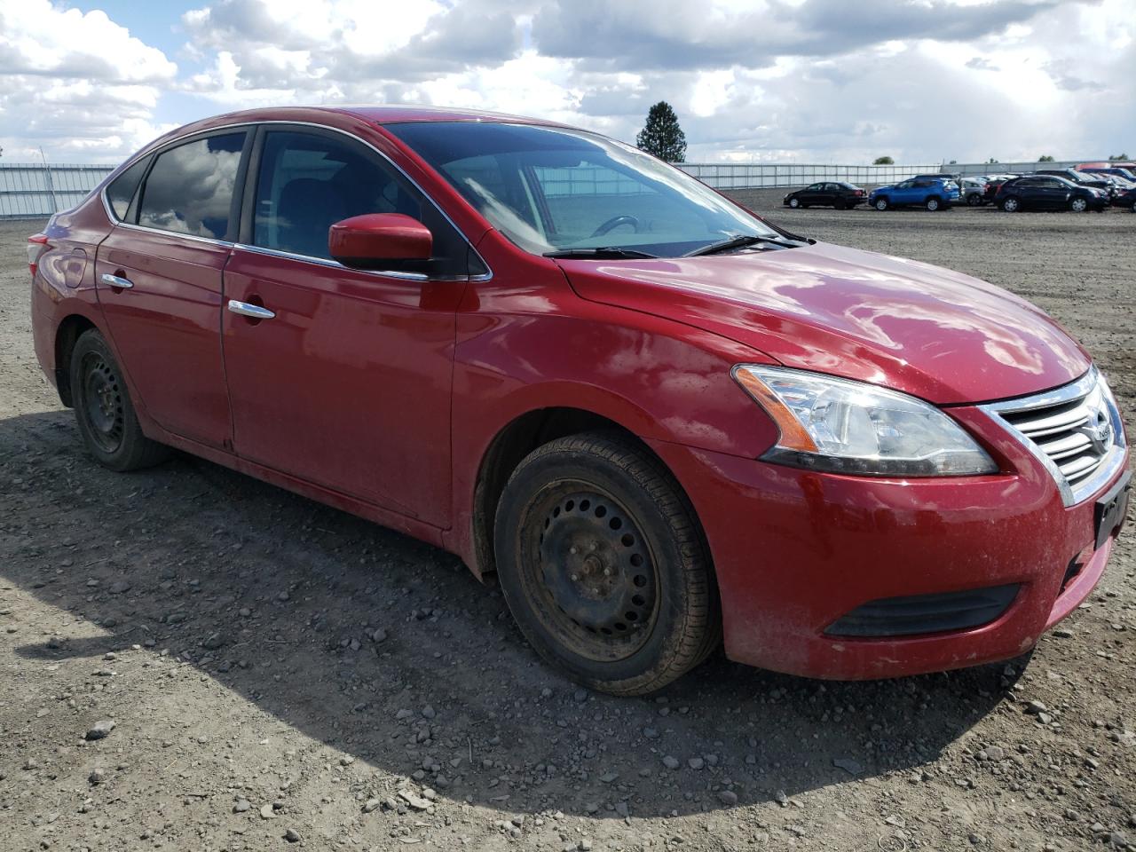 NISSAN SENTRA S 2013 with VIN 3N1AB7AP7DL681580 - Photo from auction