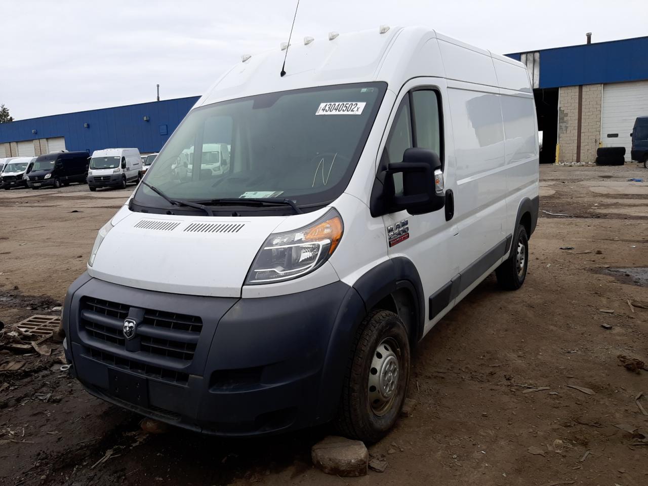 Photo 2 from auction – 2015 RAM PROMASTER with VIN 3C6TRVCDXFE506652