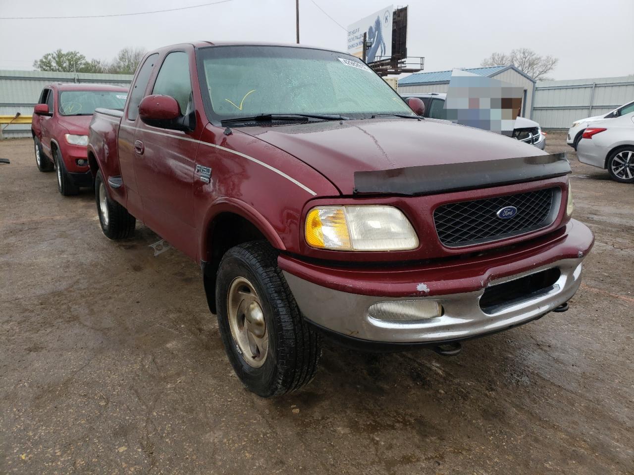 FORD F150 1998 with VIN 1FTZX08W1WKB02755 - Photo from auction