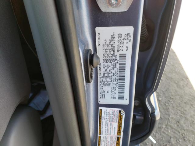 Photo 10 from auction – 2005 TOYOTA 4RUNNER SR with VIN JTEBU14R050067647