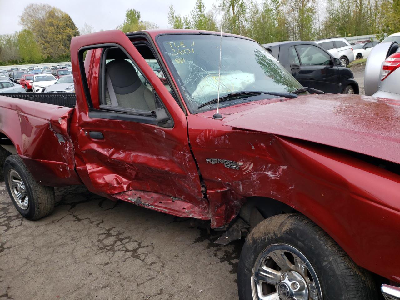 Photo 9 from auction – 2002 FORD RANGER with VIN 1FTYR10D32PA54677
