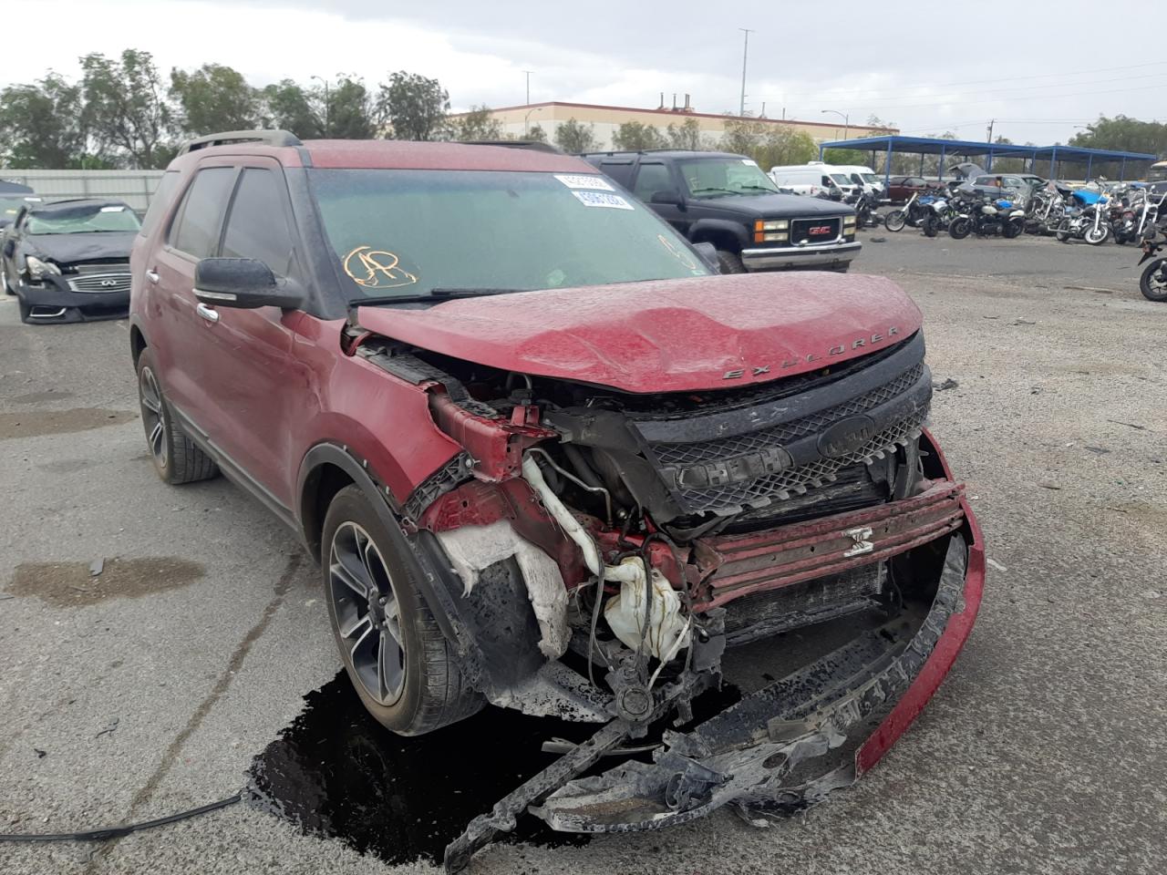 Photo 1 from auction – 2014 FORD EXPLORER S with VIN 1FM5K8GT7EGB39244