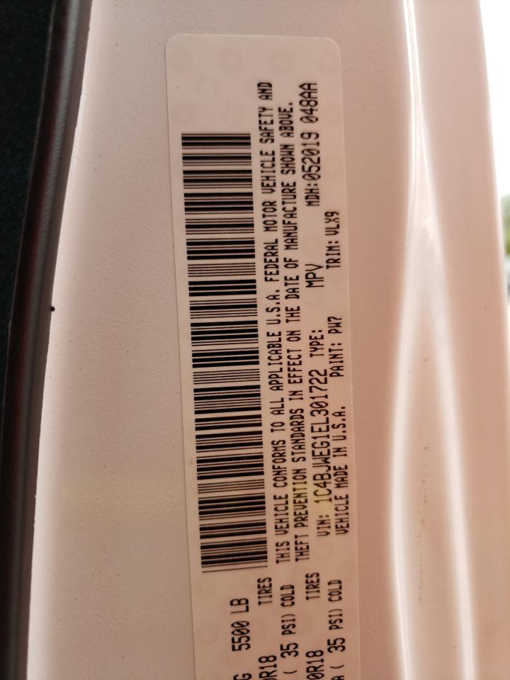 Photo 10 from auction – 2014 JEEP WRANGLER U with VIN 1C4BJWEG1EL301722