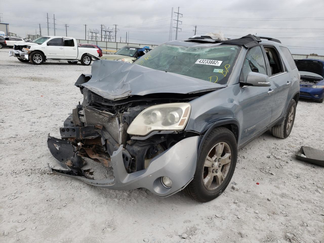 Photo 2 from auction – 2008 GMC ACADIA SLT with VIN 1GKER33798J129614