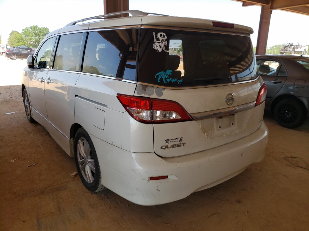 Photo 3 from auction – 2011 NISSAN QUEST S with VIN JN8AE2KP9B9008130