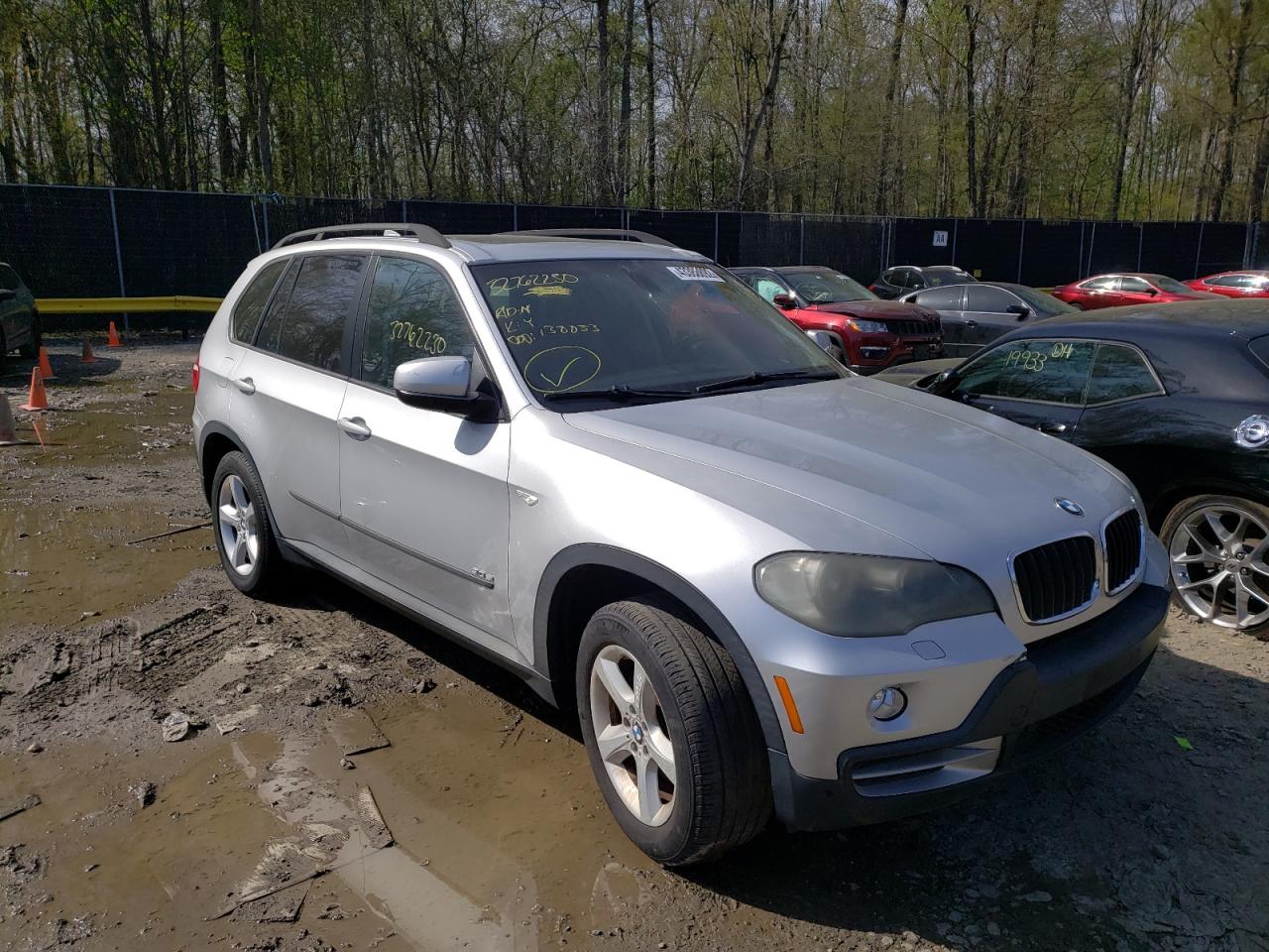 BMW X5 3.0I 2008 with VIN 5UXFE43518L032328 - Photo from auction