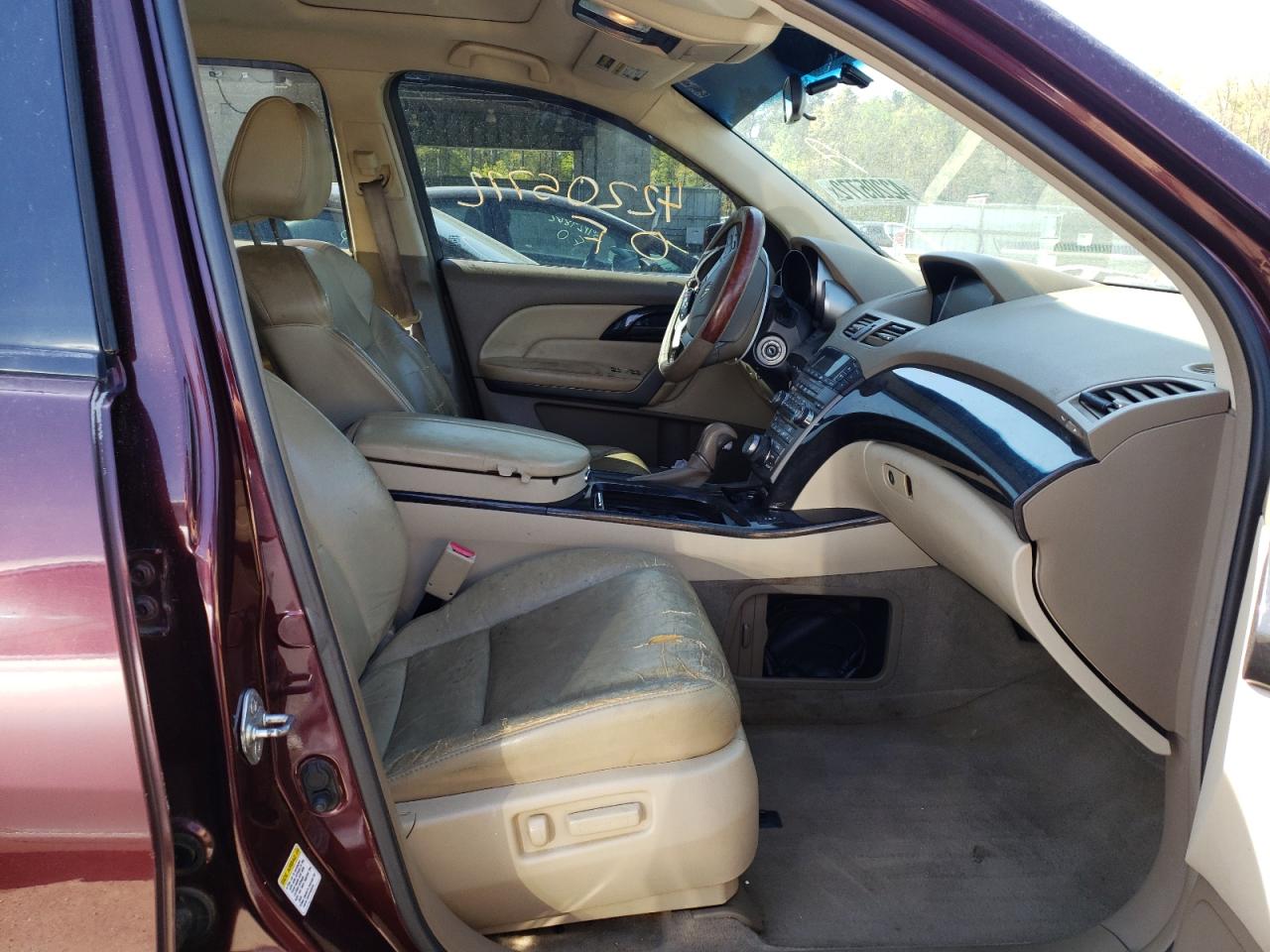 Photo 5 from auction – 2007 ACURA MDX TECHNO with VIN 2HNYD28497H521177