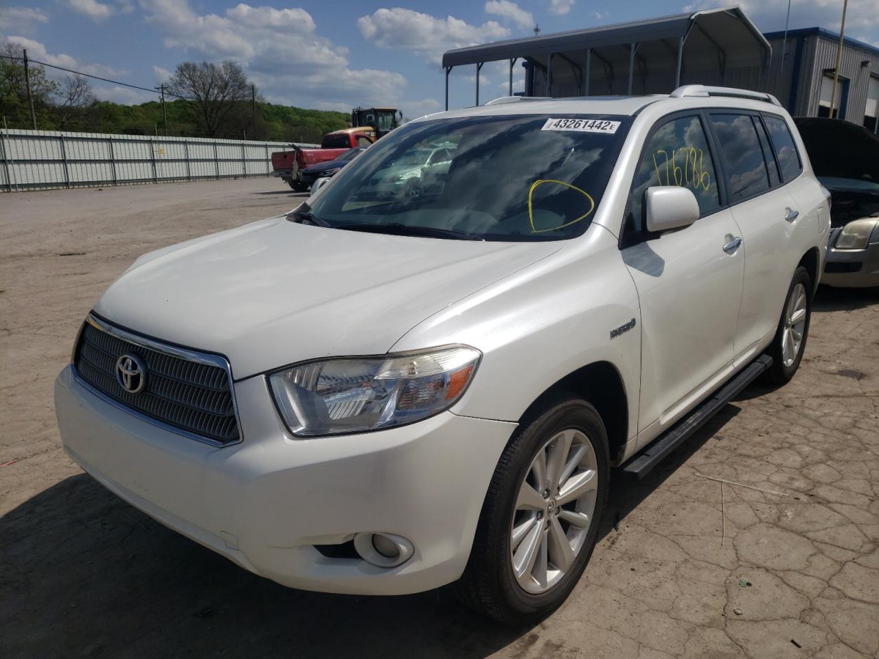 Photo 2 from auction – 2008 TOYOTA HIGHLANDER with VIN JTEEW44A282014797