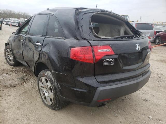 Photo 3 from auction – 2007 ACURA MDX TECHNO with VIN 2HNYD28327H531993