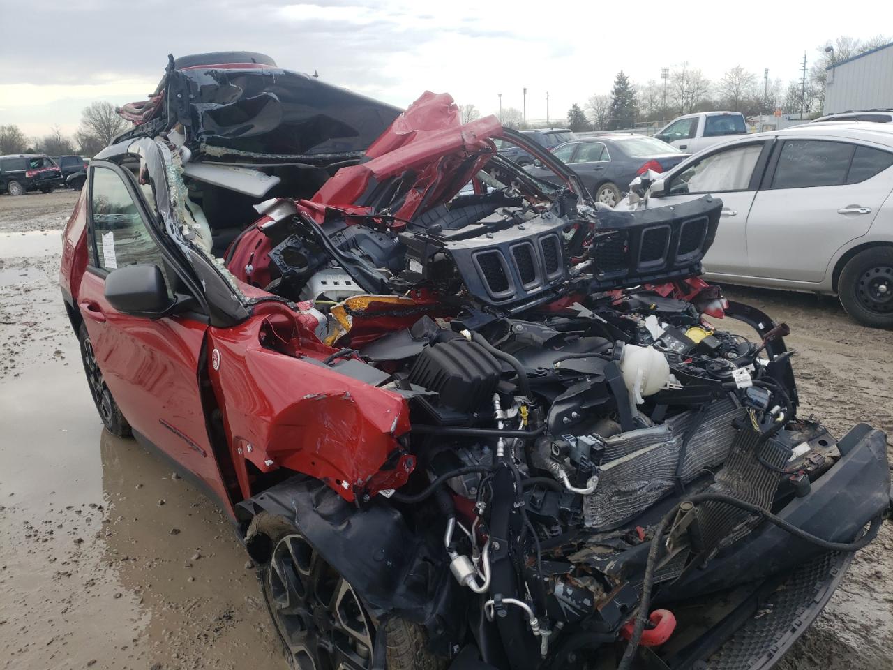 Photo 9 from auction – 2019 JEEP COMPASS TR with VIN 3C4NJDDBXKT765583