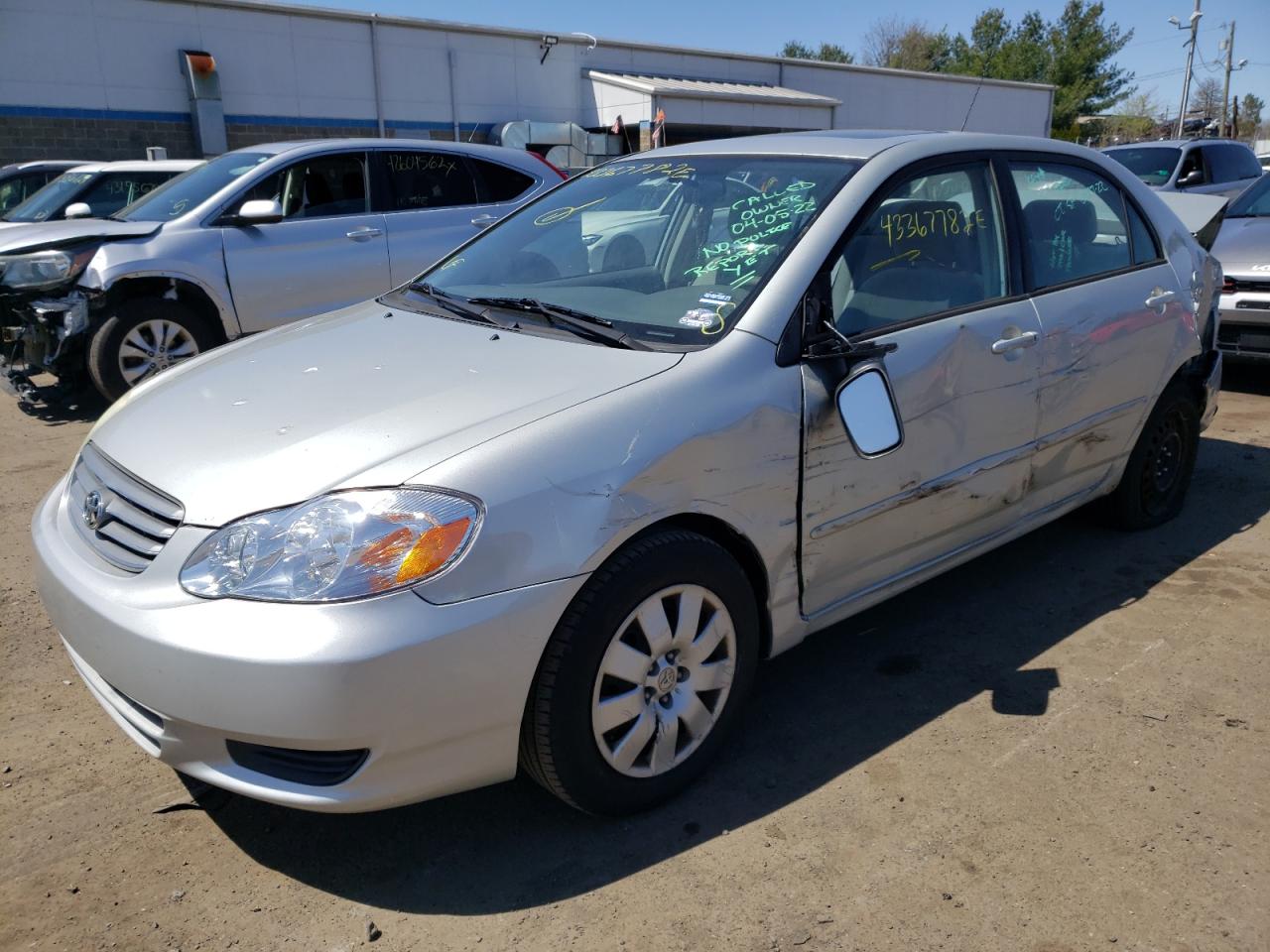 Photo 2 from auction – 2003 TOYOTA COROLLA CE with VIN 1NXBR32E53Z050829