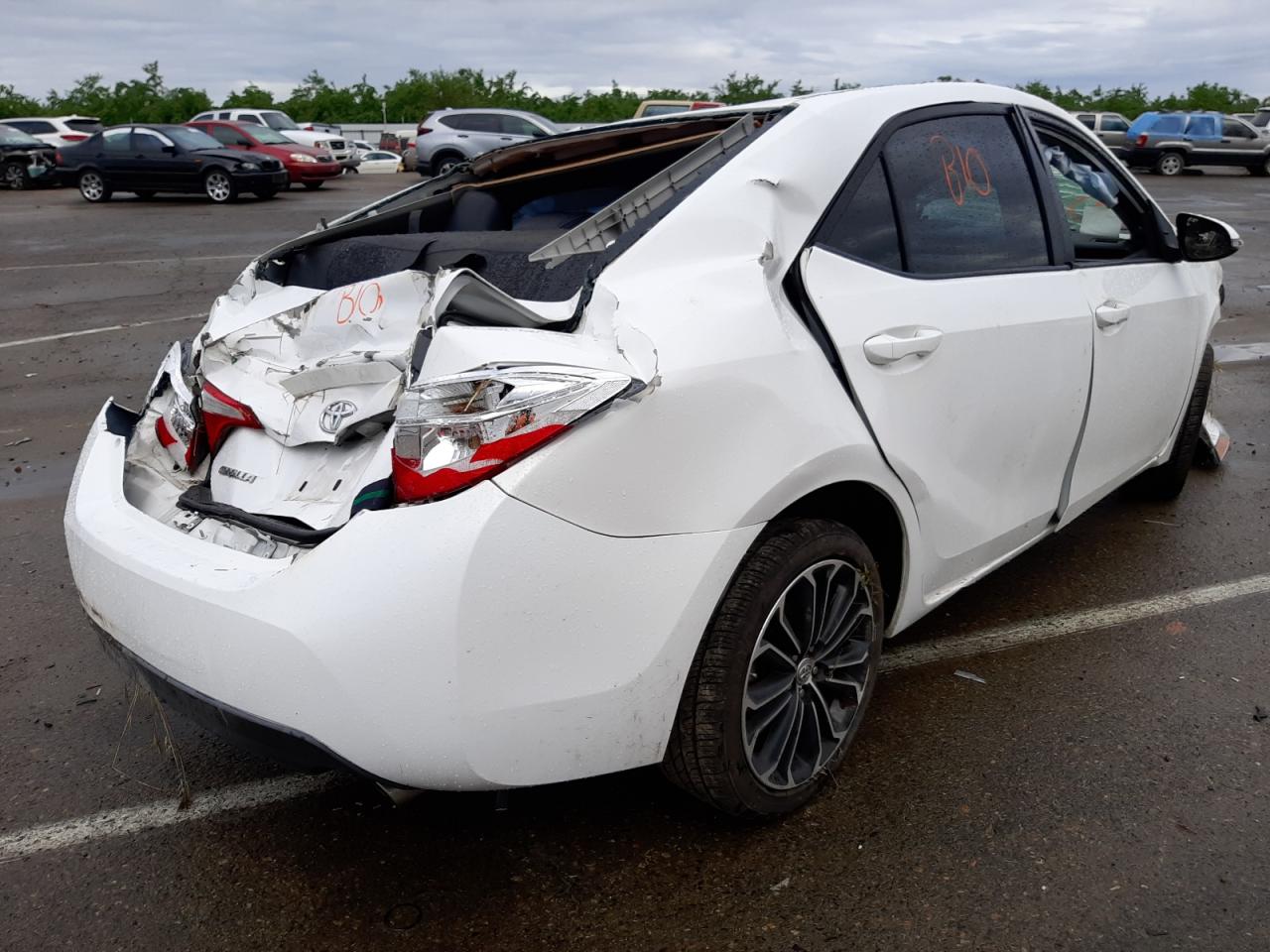 Photo 4 from auction – 2014 TOYOTA COROLLA L with VIN 2T1BURHE1EC046676