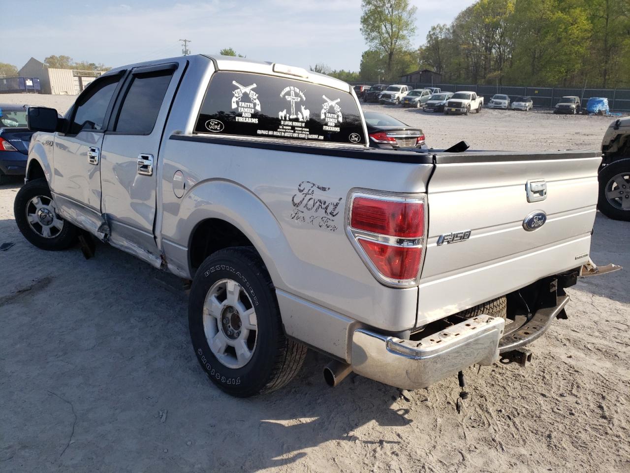 Photo 3 from auction – 2013 FORD F150XLT4X4 with VIN 1FTFW1EF2DKF81202