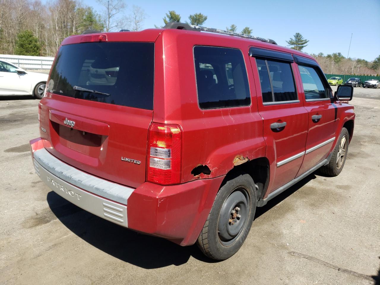 Photo 4 from auction – 2008 JEEP PATRIOT LI with VIN 1J8FF48W98D565448