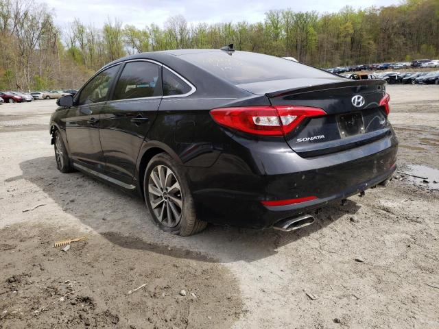 Photo 3 from auction – 2017 HYUNDAI SONATA SPO with VIN 5NPE34AF6HH480485