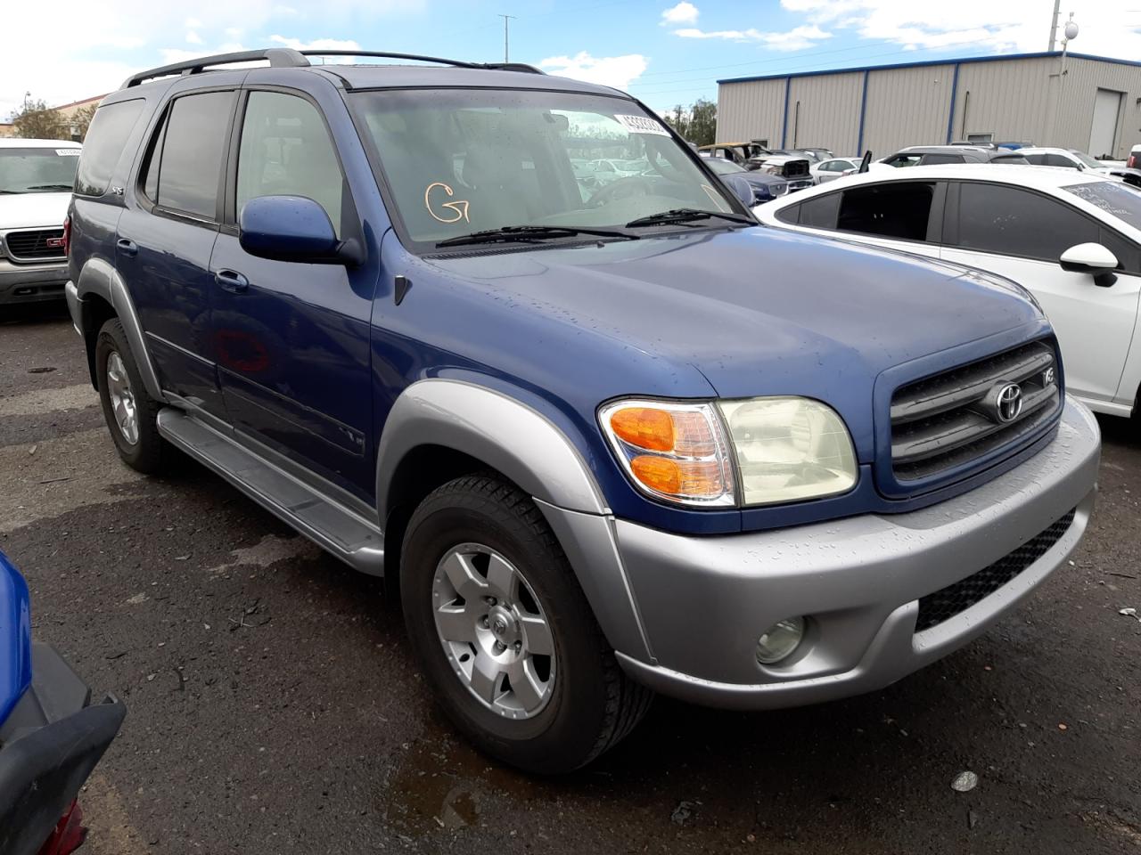 TOYOTA SEQUOIA SR 2003 with VIN 5TDBT44A33S178996 - Photo from auction
