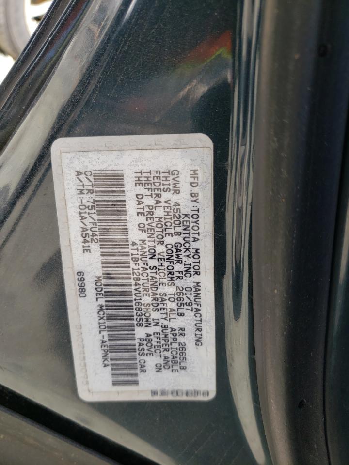Photo 10 from auction – 1997 TOYOTA AVALON XL with VIN 4T1BF12B4VU168358