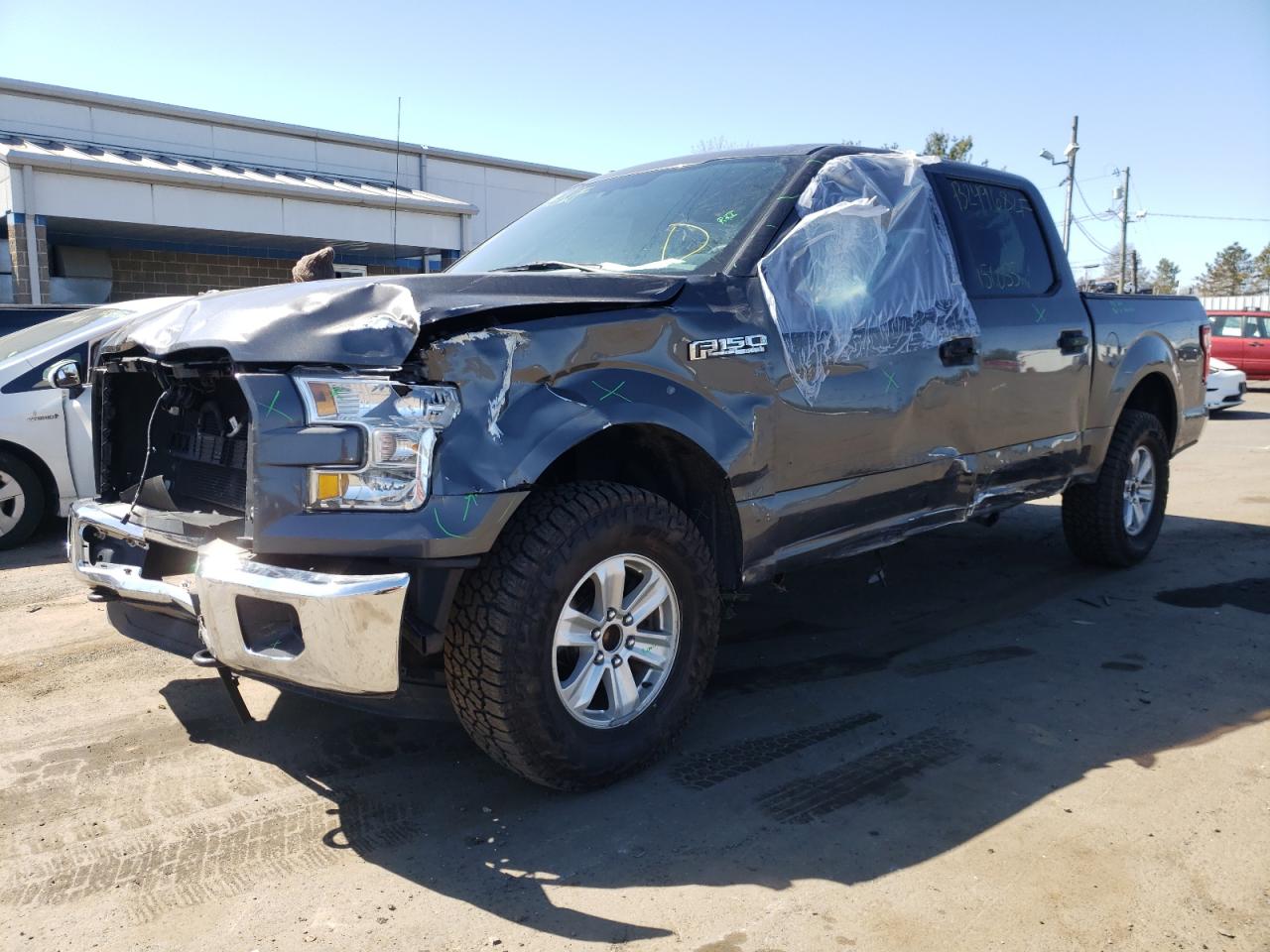 Photo 2 from auction – 2016 FORD F150 SUPER with VIN 1FTEW1E87GKE57489