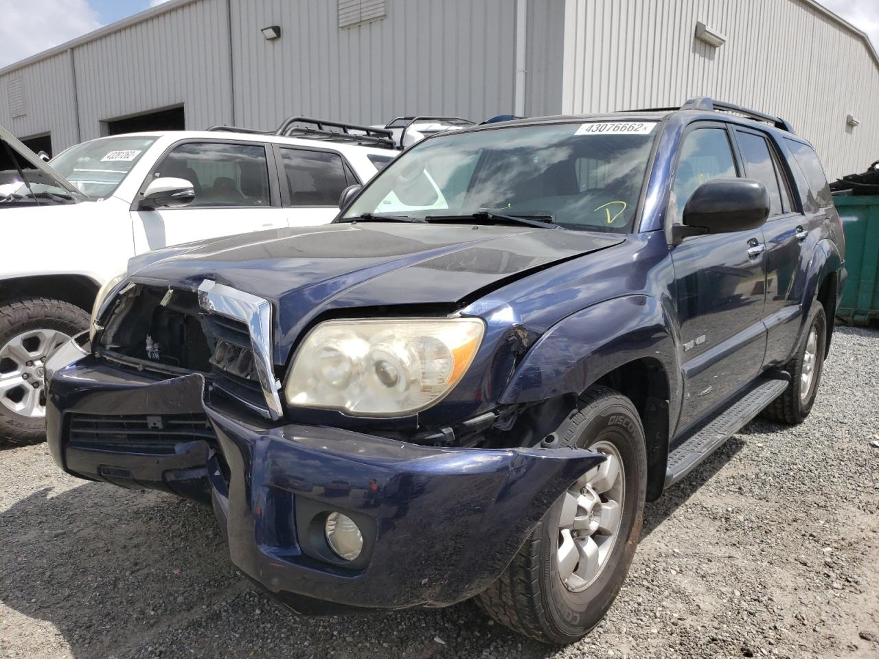Photo 2 from auction – 2007 TOYOTA 4RUNNER SR with VIN JTEBU14R678082237