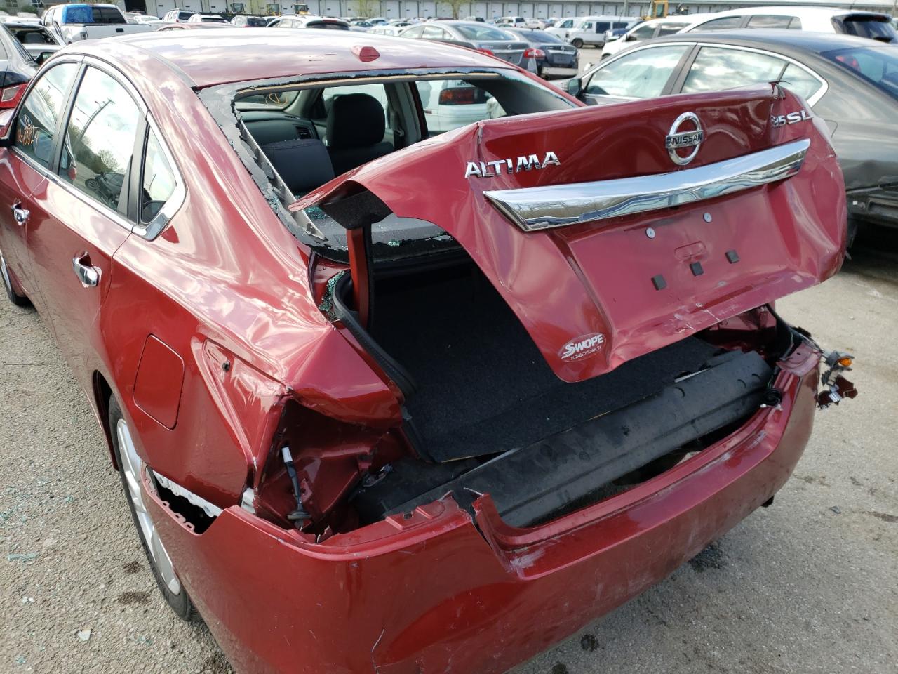 Photo 9 from auction – 2013 NISSAN ALTIMA 3.5 with VIN 1N4BL3AP0DC133963