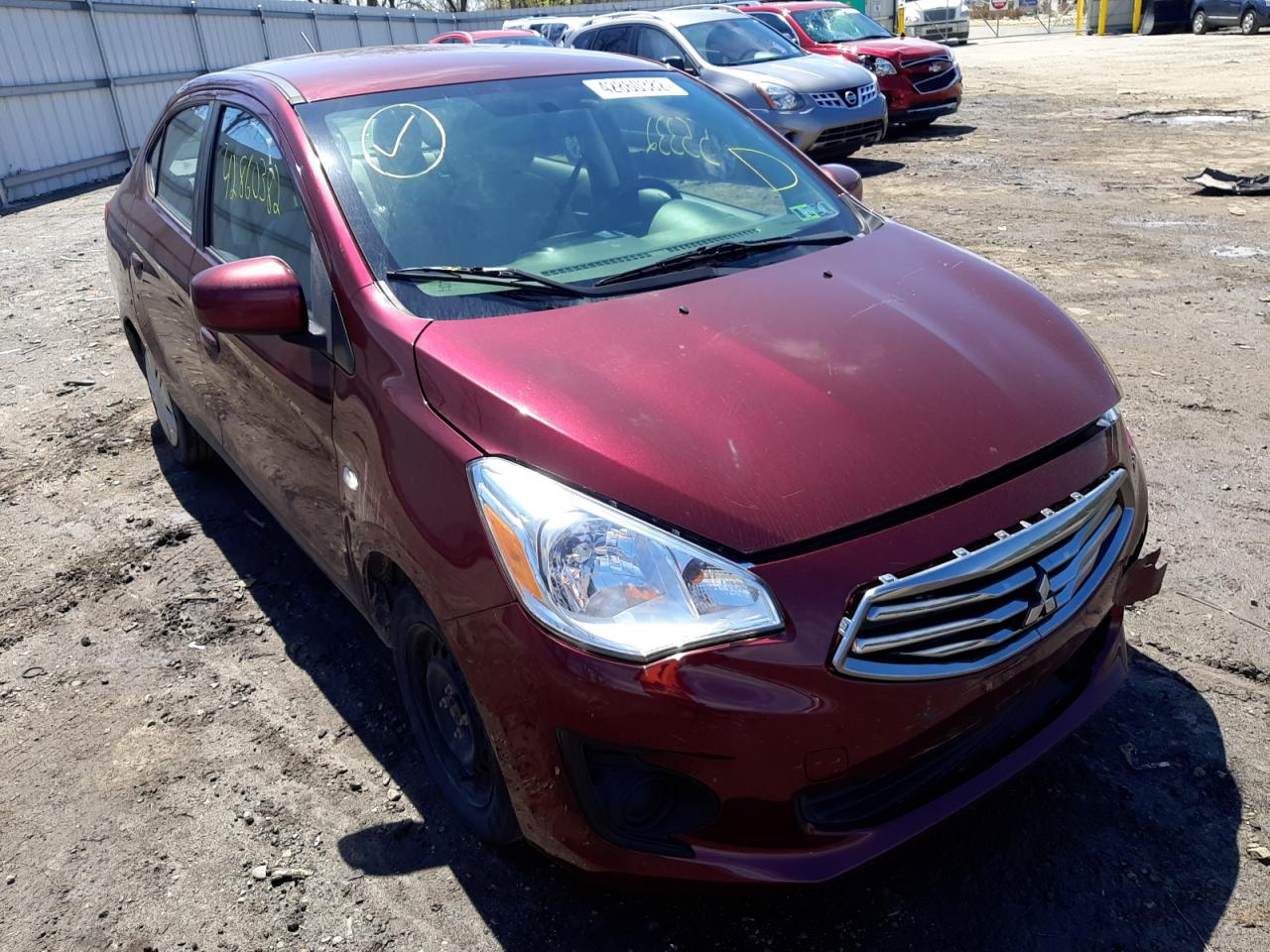 MITSUBISHI MIRAGE G4 2017 with VIN ML32F3FJ2HHF18168 - Photo from auction