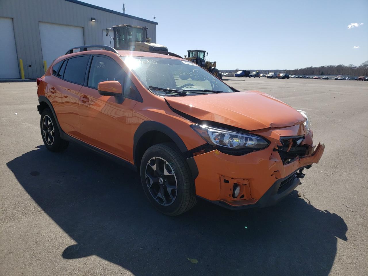SUBARU CROSSTREK 2018 with VIN JF2GTABC4JH218045 - Photo from auction