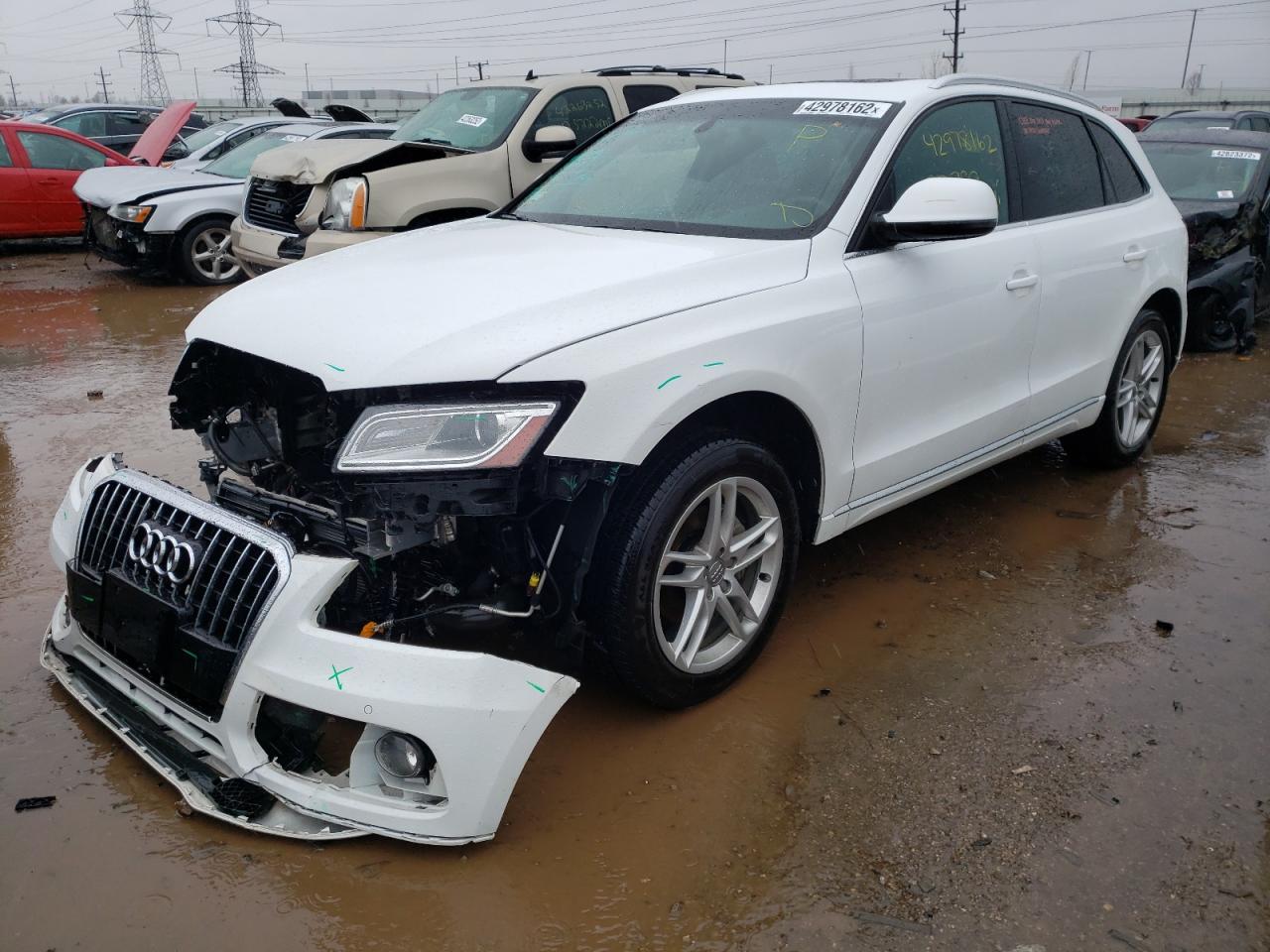 Photo 2 from auction – 2013 AUDI Q5 PREMIUM with VIN WA1LFAFP5DA018199