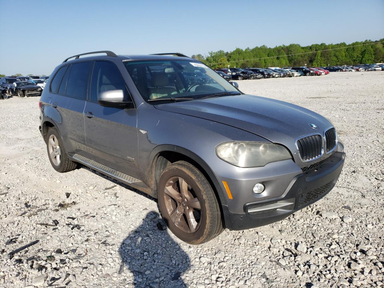 BMW X5 3.0I 2007 with VIN 5UXFE43587L013774 - Photo from auction