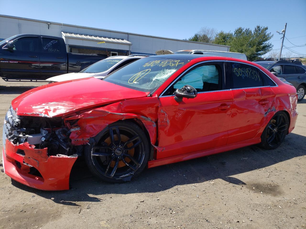 Photo 9 from auction – 2015 AUDI S3 PRESTIG with VIN WAUFFGFF4F1087561