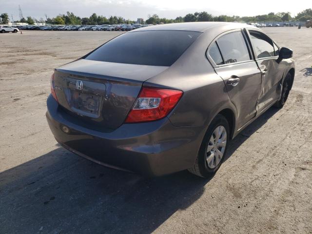 Photo 4 from auction – 2012 HONDA CIVIC LX with VIN 19XFB2F54CE024445