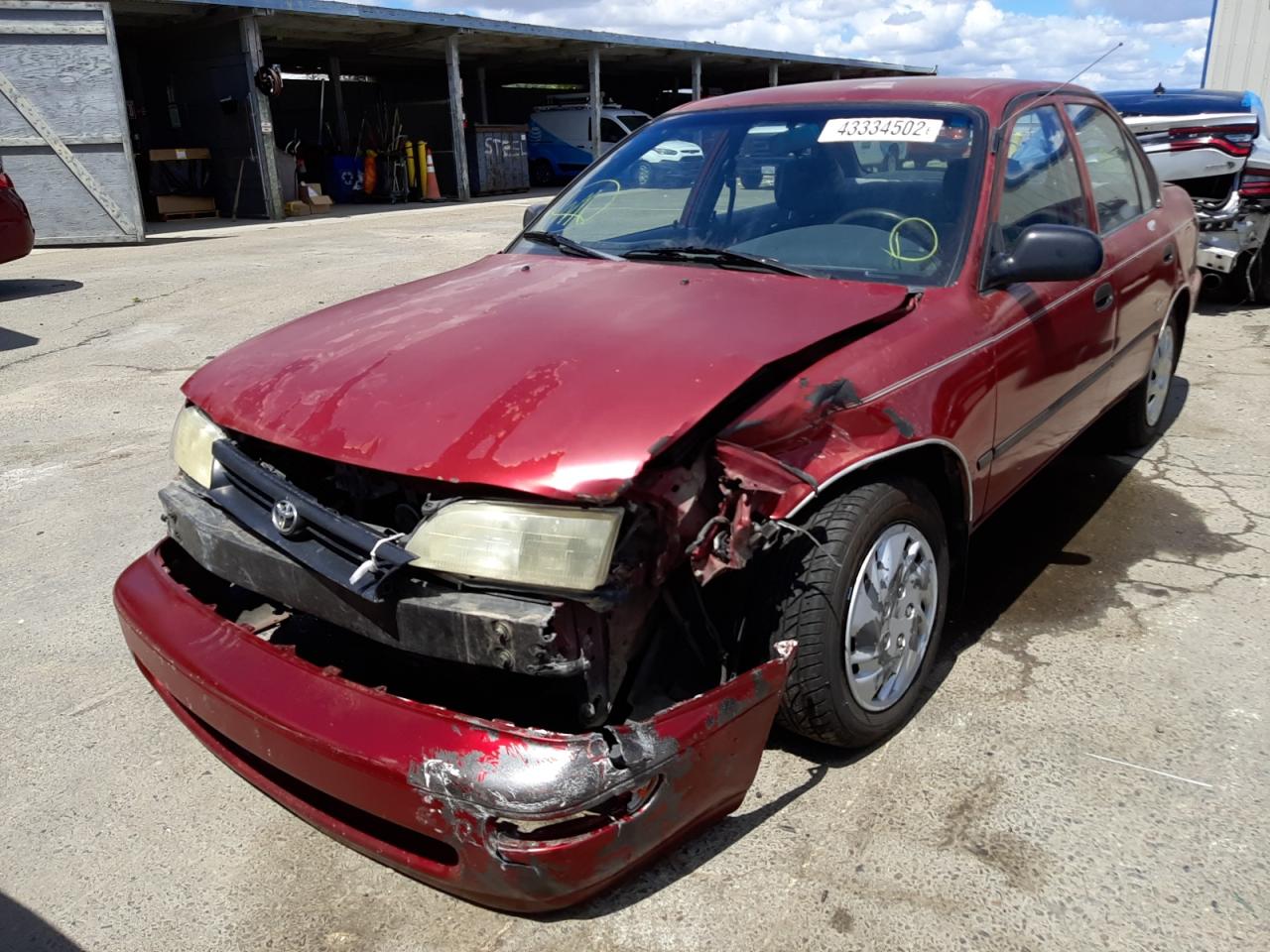 Photo 2 from auction – 1994 TOYOTA COROLLA with VIN JT2AE04B2R0074463