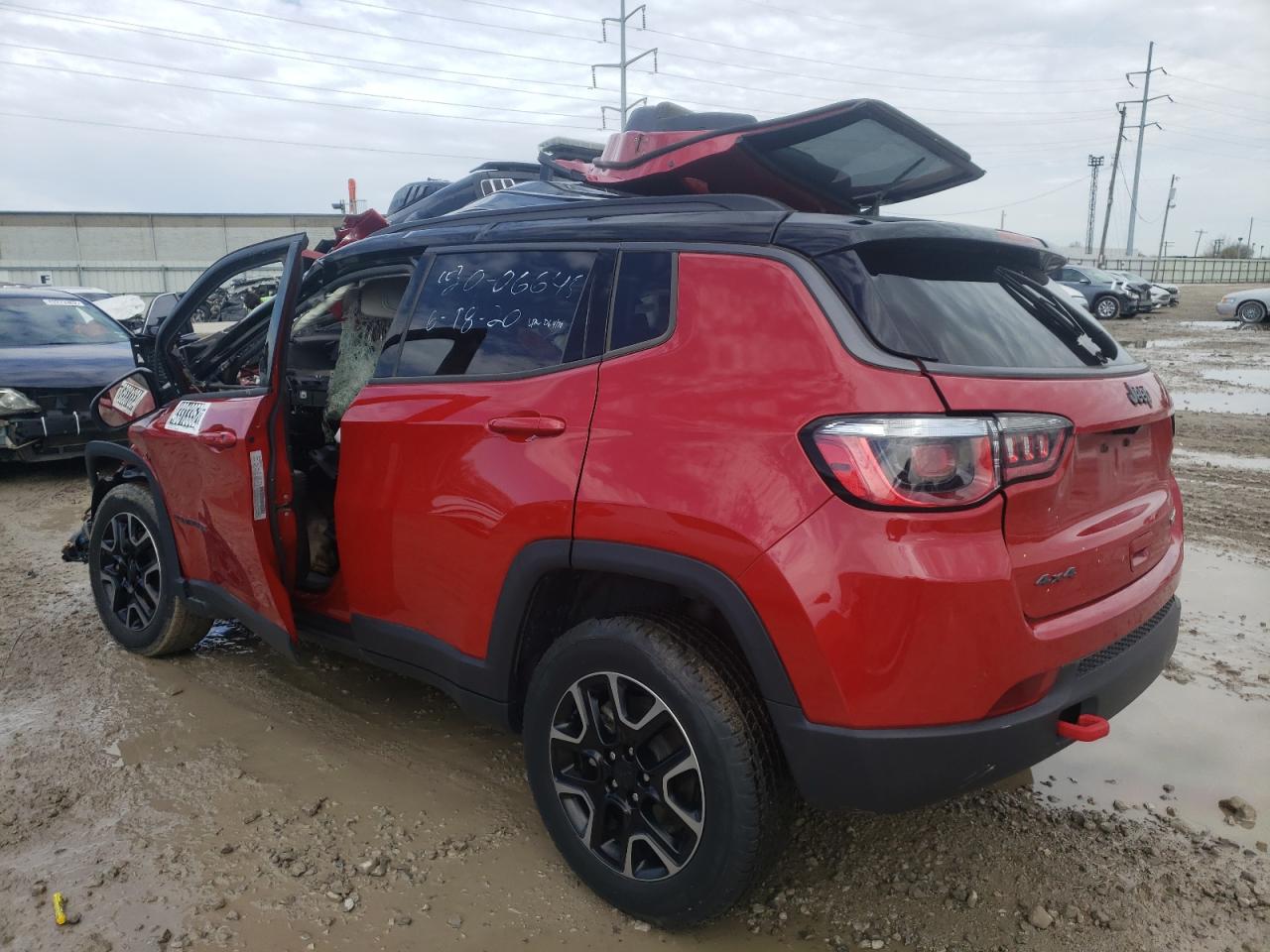 Photo 3 from auction – 2019 JEEP COMPASS TR with VIN 3C4NJDDBXKT765583