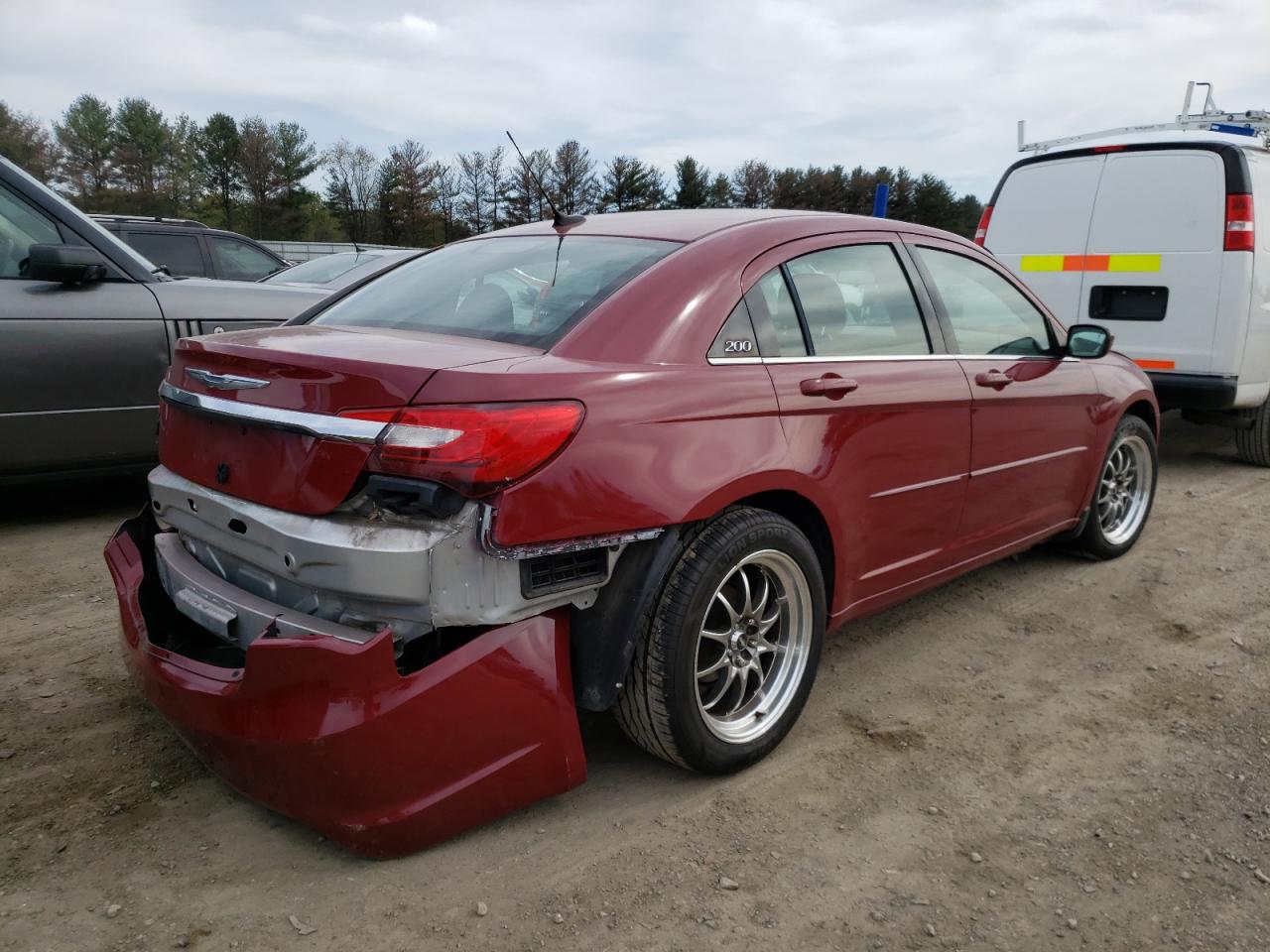 Photo 4 from auction – 2012 CHRYSLER 200 LX with VIN 1C3CCBAB8CN201706