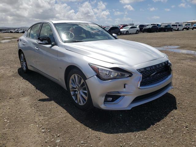 INFINITI Q50 LUXE 2018 with VIN JN1EV7AP7JM366238 - Photo from auction
