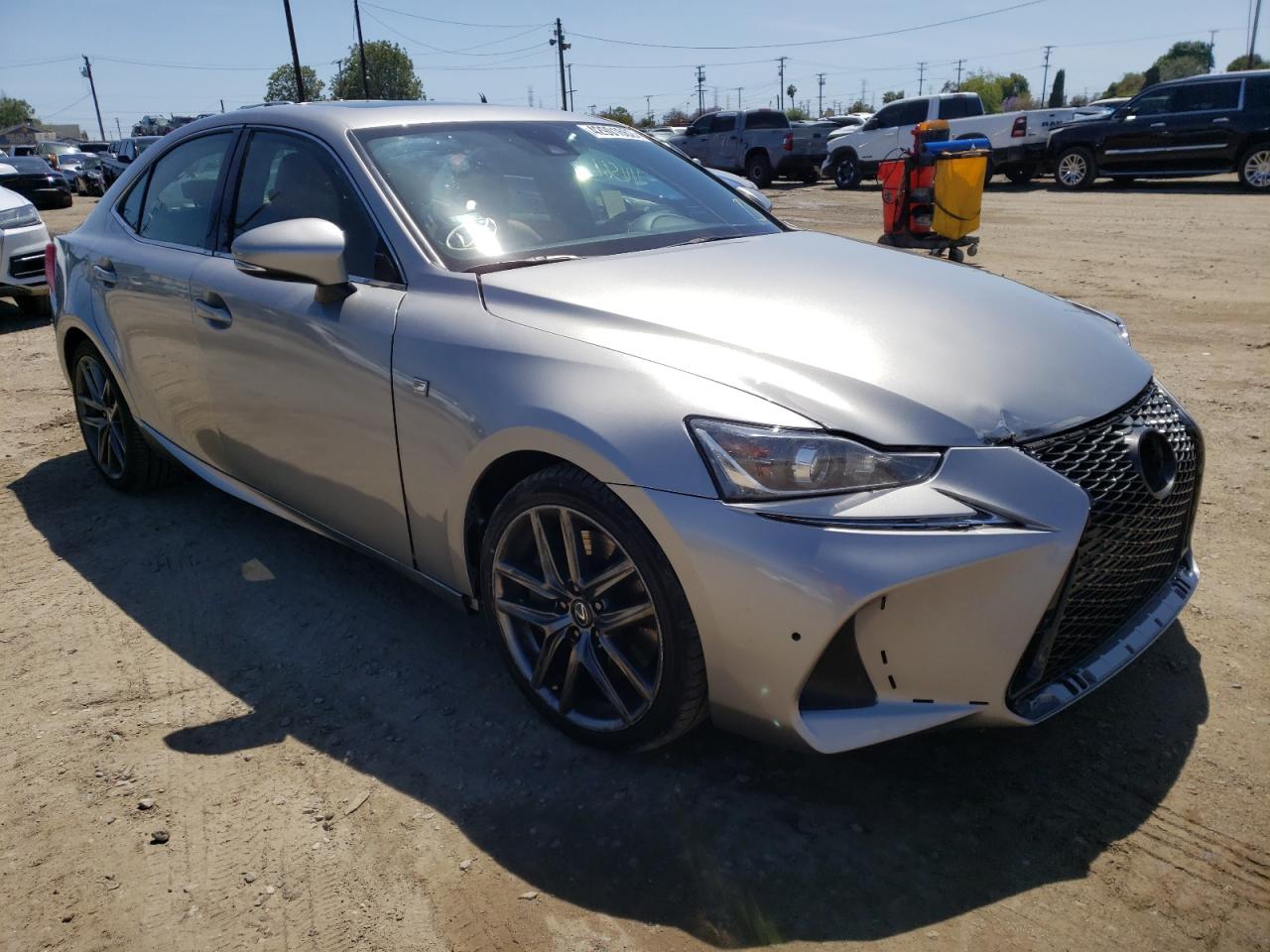 LEXUS IS 300 2019 with VIN JTHBA1D26K5087298 - Photo from auction
