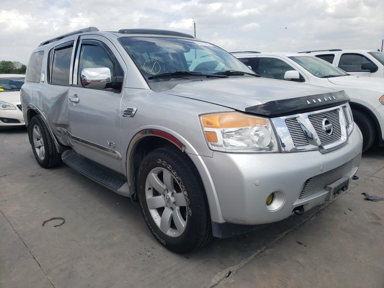 NISSAN ARMADA SE 2008 with VIN 5N1AA08D48N619865 - Photo from auction