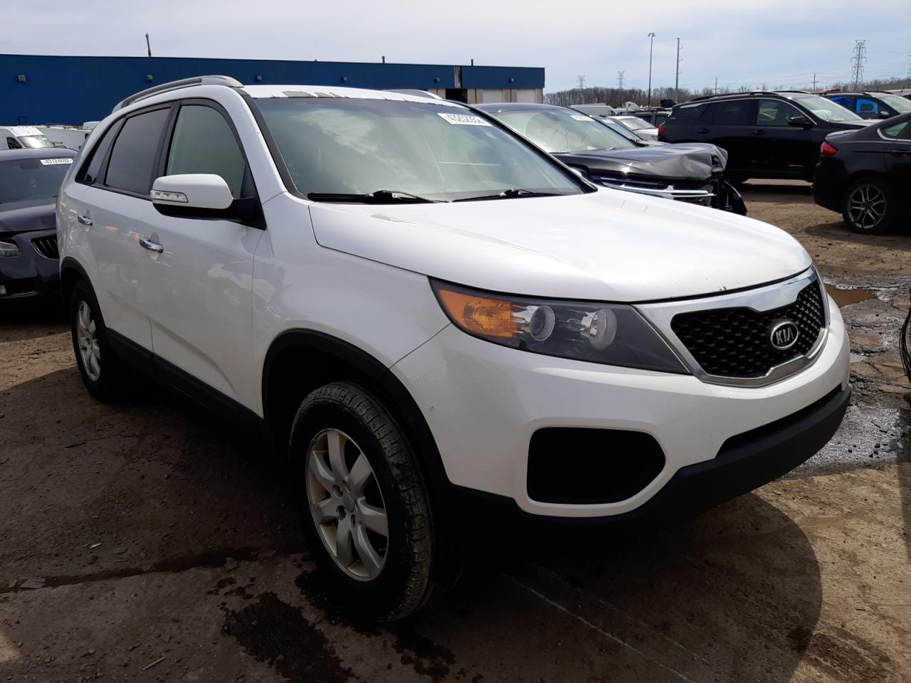 KIA SORENTO BA 2012 with VIN 5XYKT4A21CG291596 - Photo from auction