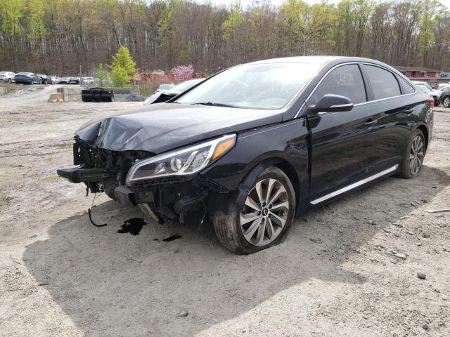 Photo 2 from auction – 2017 HYUNDAI SONATA SPO with VIN 5NPE34AF6HH480485