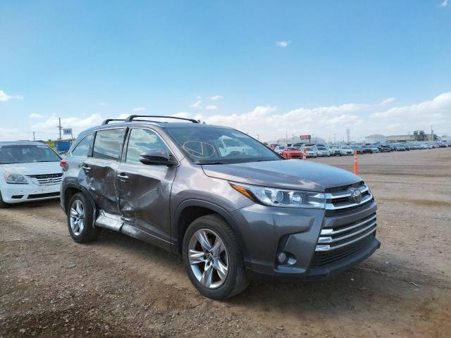 TOYOTA HIGHLANDER 2018 with VIN 5TDYZRFH3JS274950 - Photo from auction