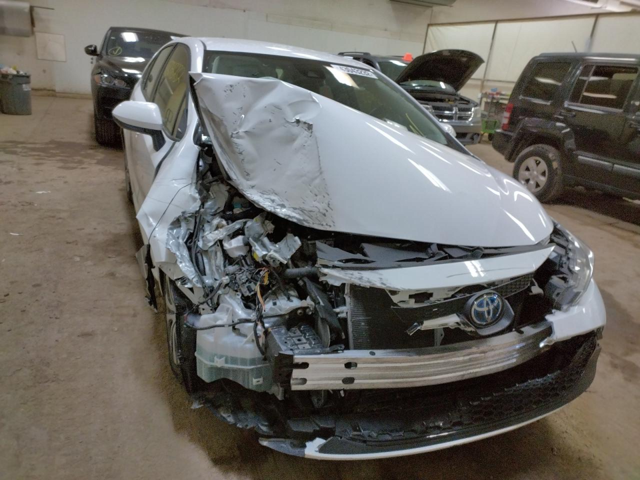 Photo 9 from auction – 2021 TOYOTA COROLLA LE with VIN JTDEAMDEXMJ016819
