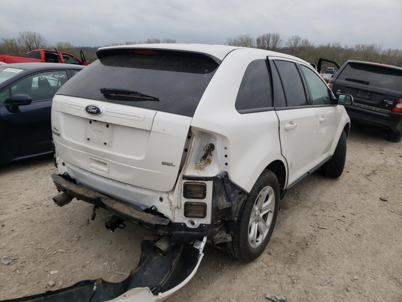 Photo 4 from auction – 2014 FORD EDGE SEL with VIN 2FMDK3JCXEBA17637