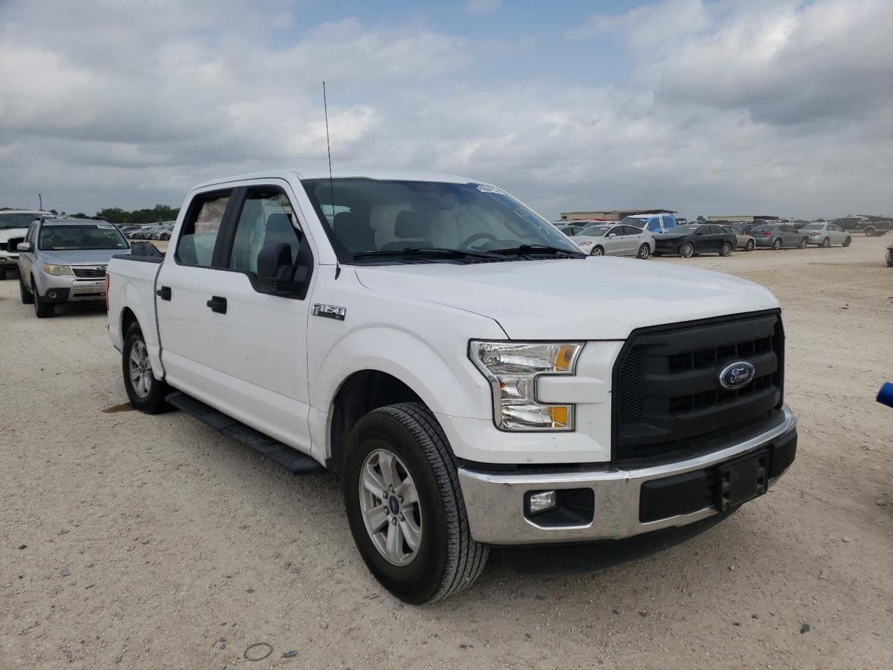 FORD F150 SUPER 2016 with VIN 1FTEW1C87GKF97898 - Photo from auction