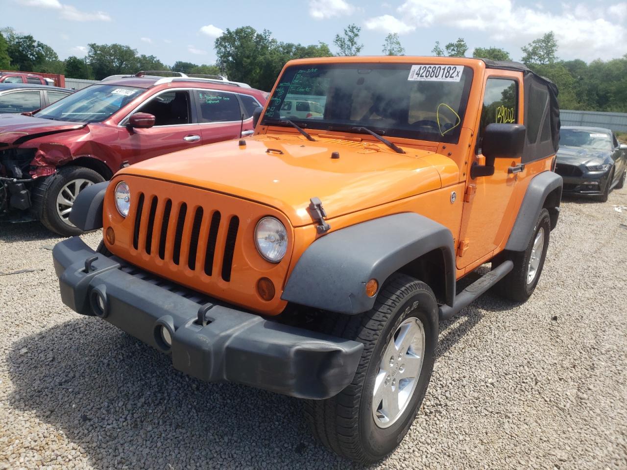 Photo 2 from auction – 2012 JEEP WRANGLER S with VIN 1C4AJWAG4CL211446